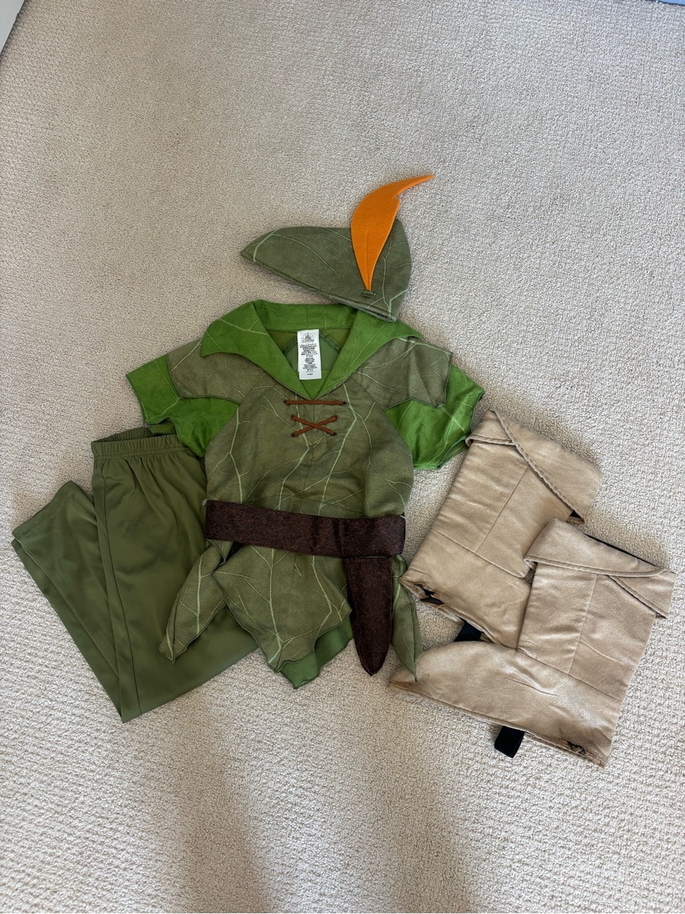 Kids Peter Pan Costume size 5/6